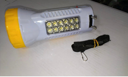 JUNAI JA-Bright Portable Torch with 15 LED night light