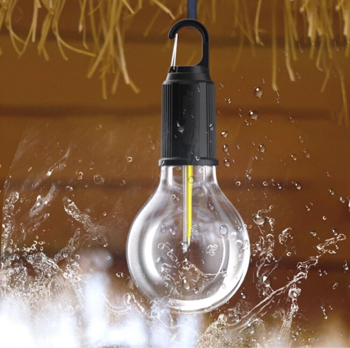 Rechargeable Camping Lights, Waterproof LED Bulb..