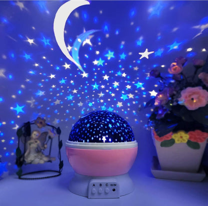 STAR MAKER DREAM ROTATING PROJECTION LAMP