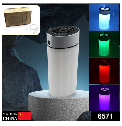 Humidifiers For Bedroom, Small Humidifier With Colorful Light Effect, Mini Desk / Car Humidifier with Colorful Light