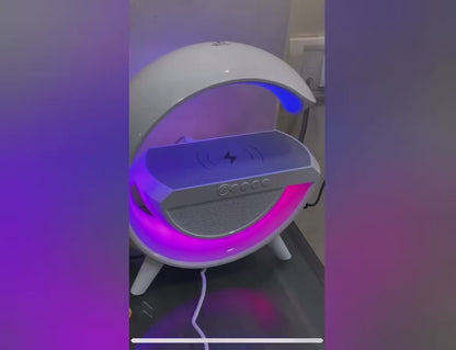 LED WIRELESS CHARGING SPEAKER